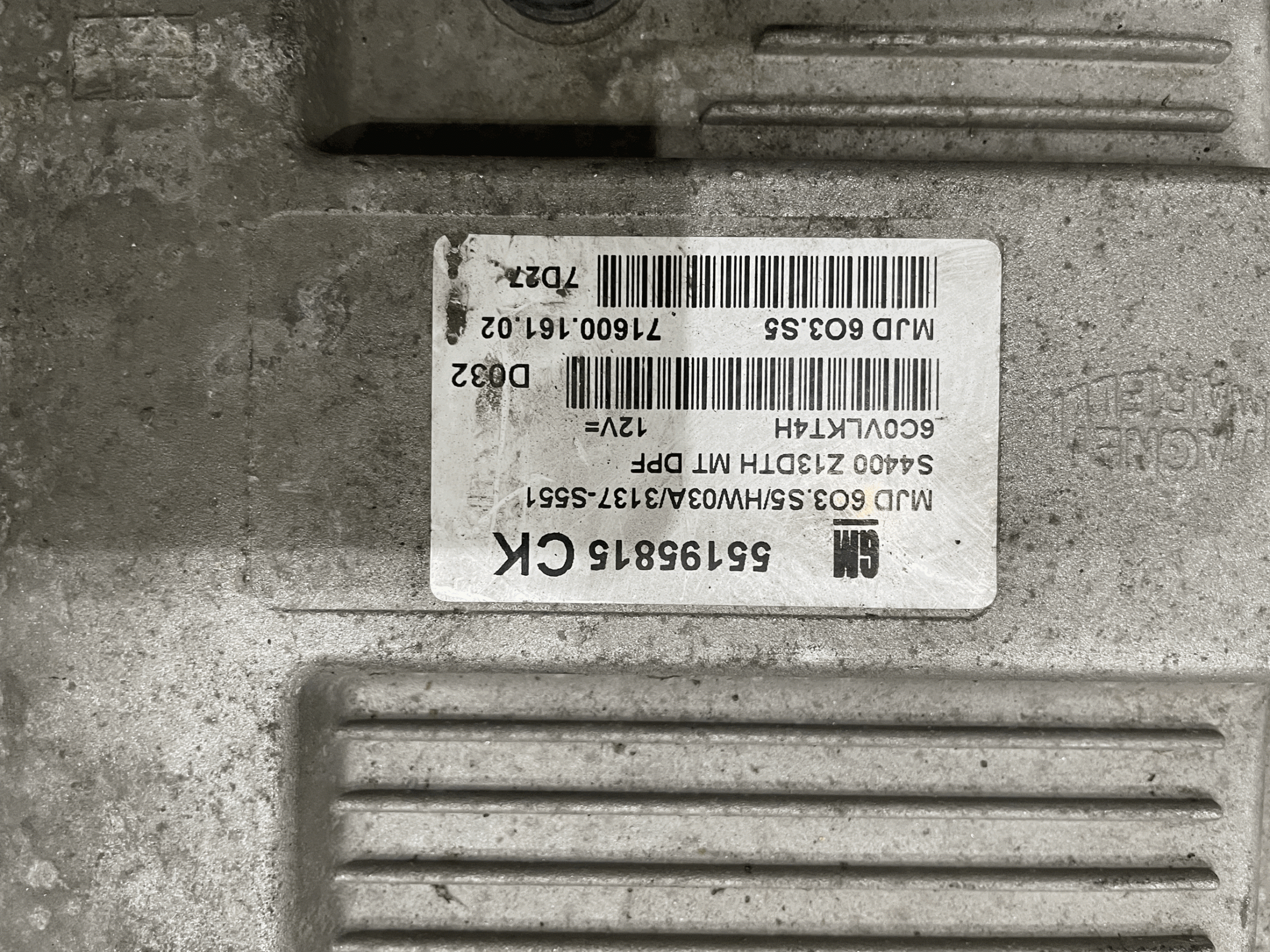 Centralina iniezione